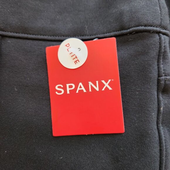 Spanx Women's High Rise Flare Pants Size Petite Large - Picture 3 of 4